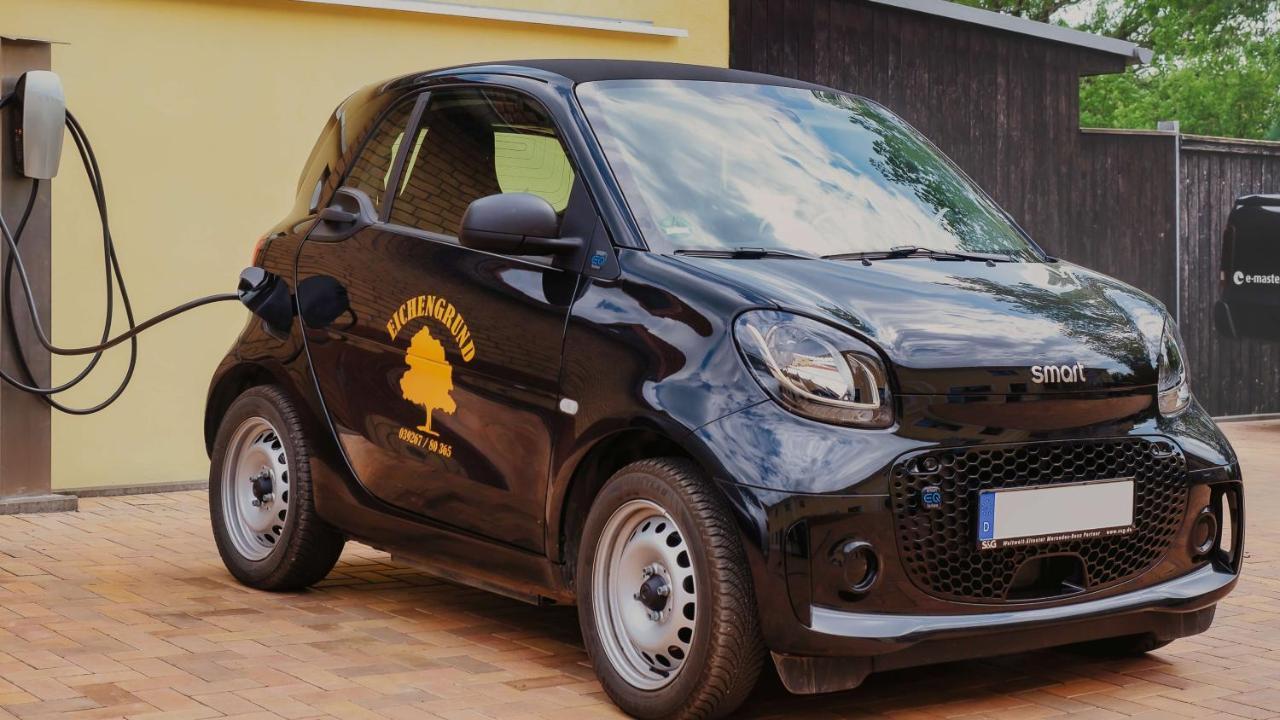 ホテル Eichengrund Cochstedt Hecklingen  エクステリア 写真